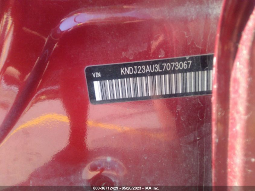 2020 KIA SOUL LX - KNDJ23AU3L7073067