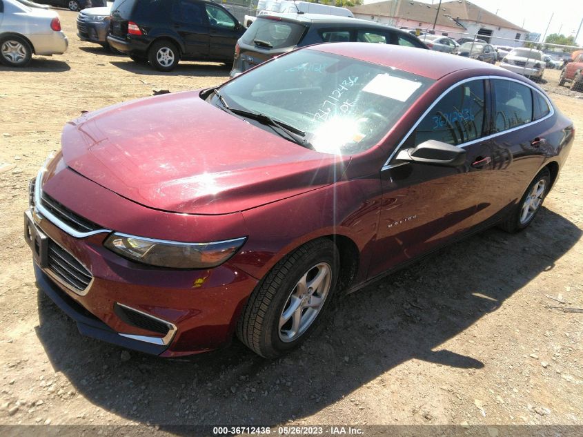 2016 CHEVROLET MALIBU LS - 1G1ZB5ST5GF283002