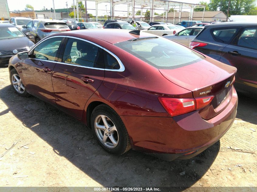 2016 CHEVROLET MALIBU LS - 1G1ZB5ST5GF283002