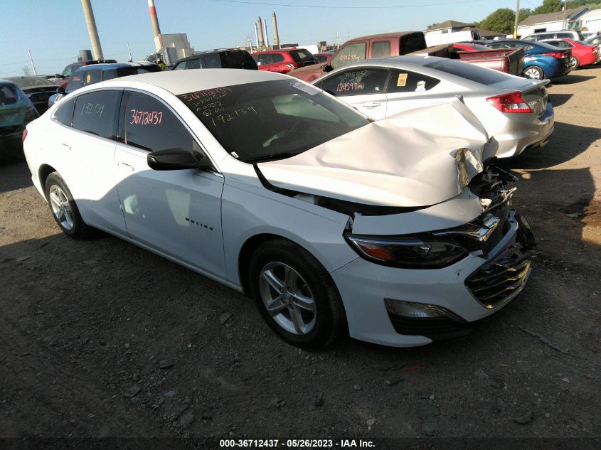 2022 CHEVROLET MALIBU LS - 1G1ZB5ST9NF192134