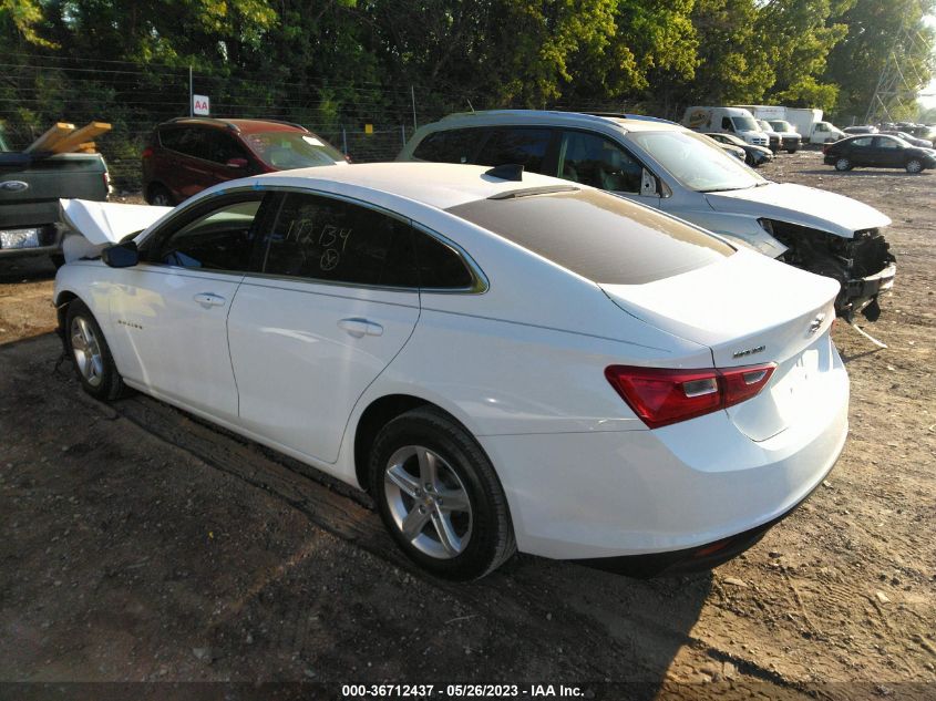 2022 CHEVROLET MALIBU LS - 1G1ZB5ST9NF192134