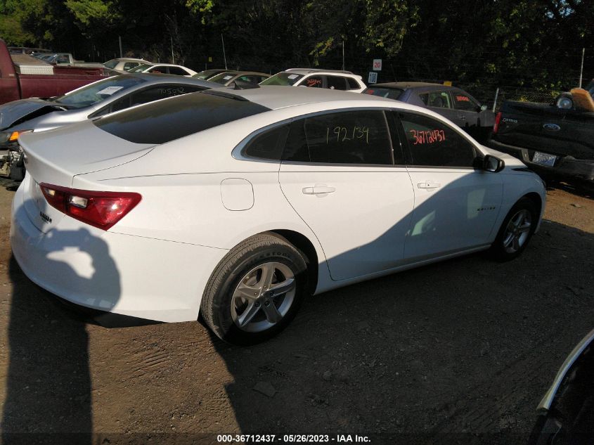 2022 CHEVROLET MALIBU LS - 1G1ZB5ST9NF192134