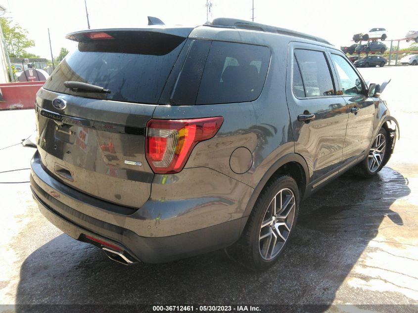 2017 FORD EXPLORER SPORT - 1FM5K8GT7HGD76191