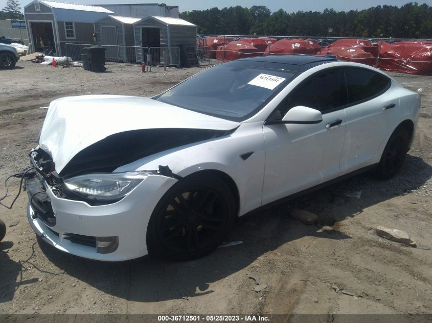 2014 TESLA MODEL S 60 KWH BATTERY/P85 - 5YJSA1H15EFP51192