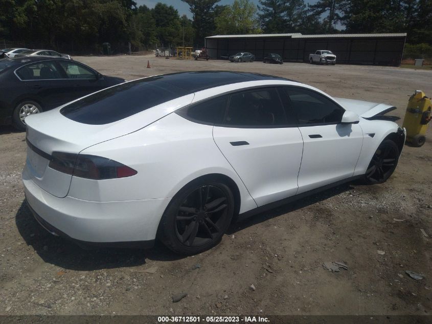 2014 TESLA MODEL S 60 KWH BATTERY/P85 - 5YJSA1H15EFP51192