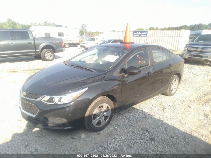 2017 CHEVROLET CRUZE LS - 1G1BC5SM9H7246893