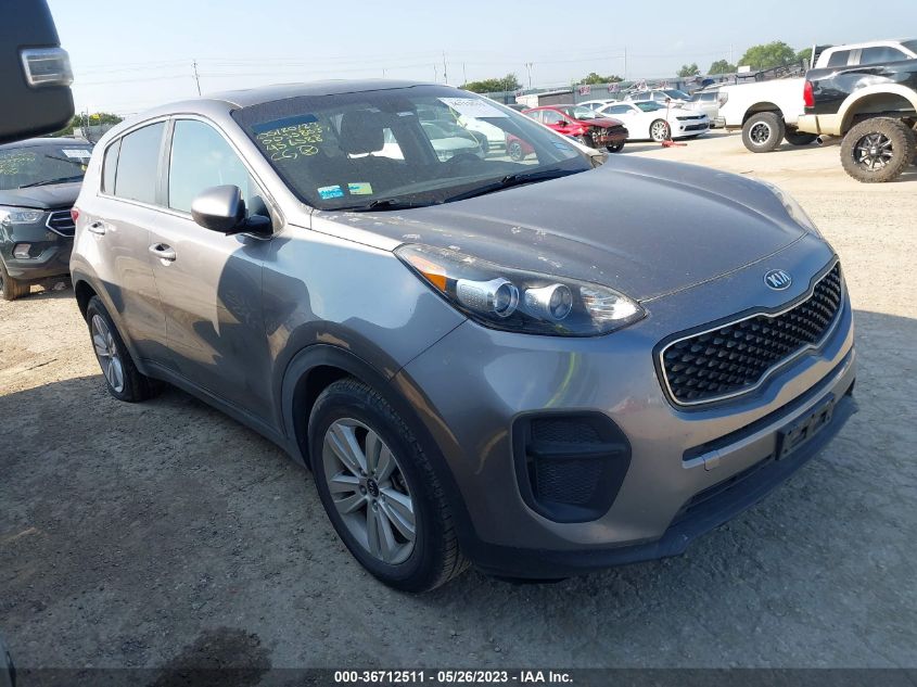 2018 KIA SPORTAGE LX - KNDPM3AC6J7456588