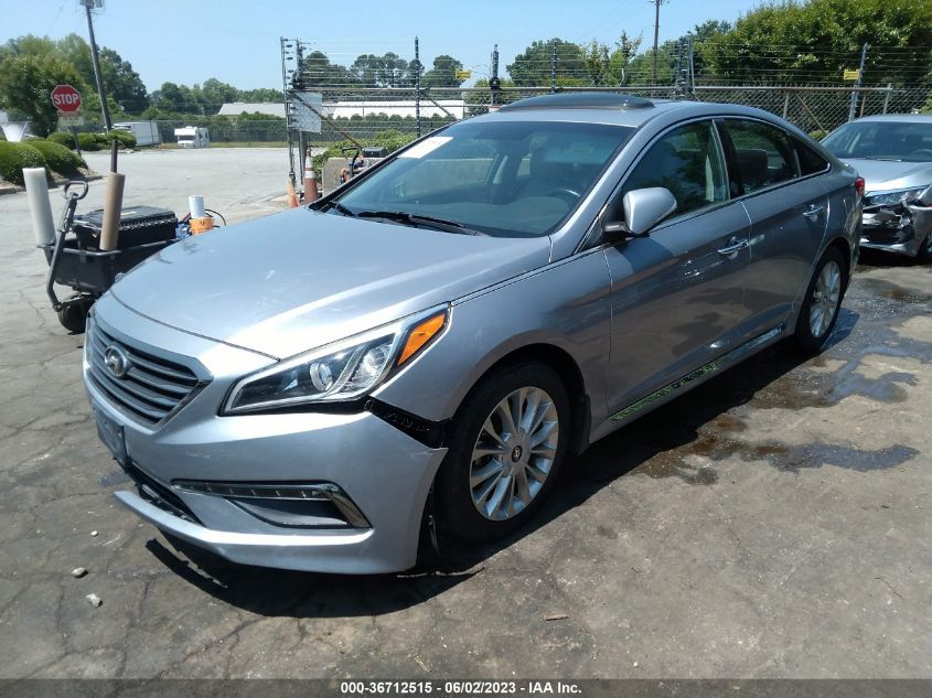 2015 HYUNDAI SONATA 2.4L LIMITED - 5NPE34AF4FH196866