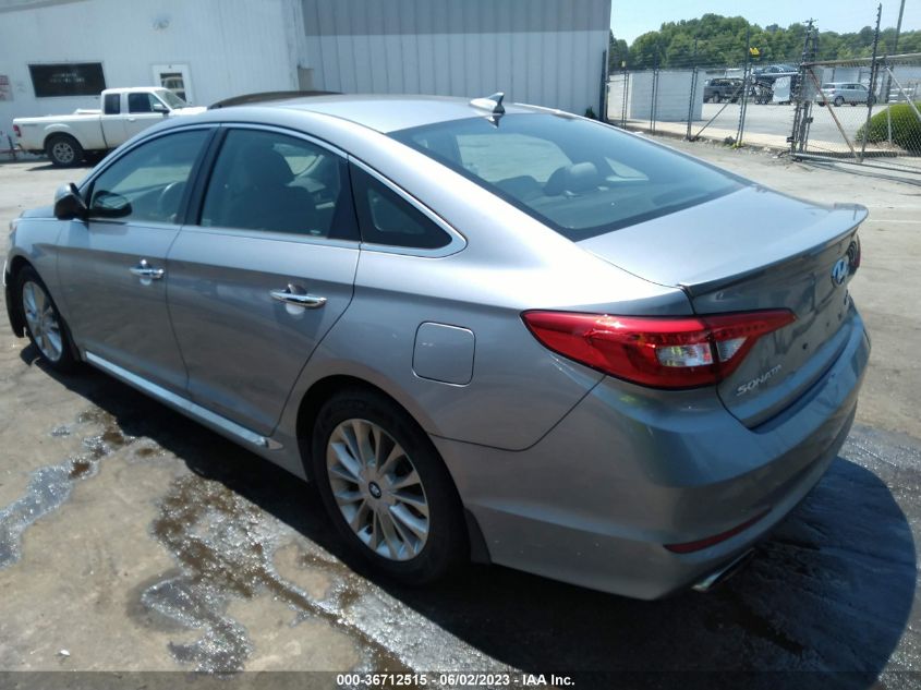 2015 HYUNDAI SONATA 2.4L LIMITED - 5NPE34AF4FH196866