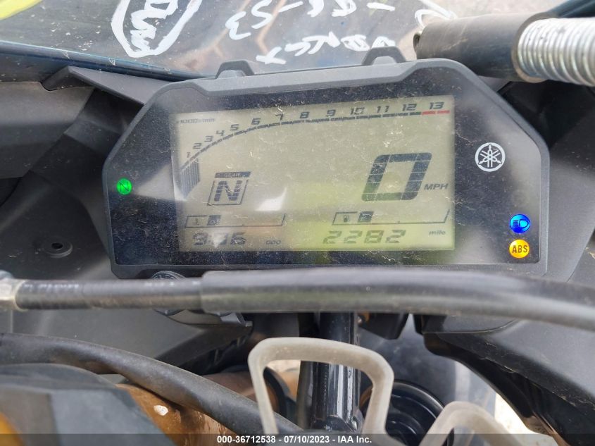 2020 YAMAHA YZFR3 A MH3RH18Y4LK004207