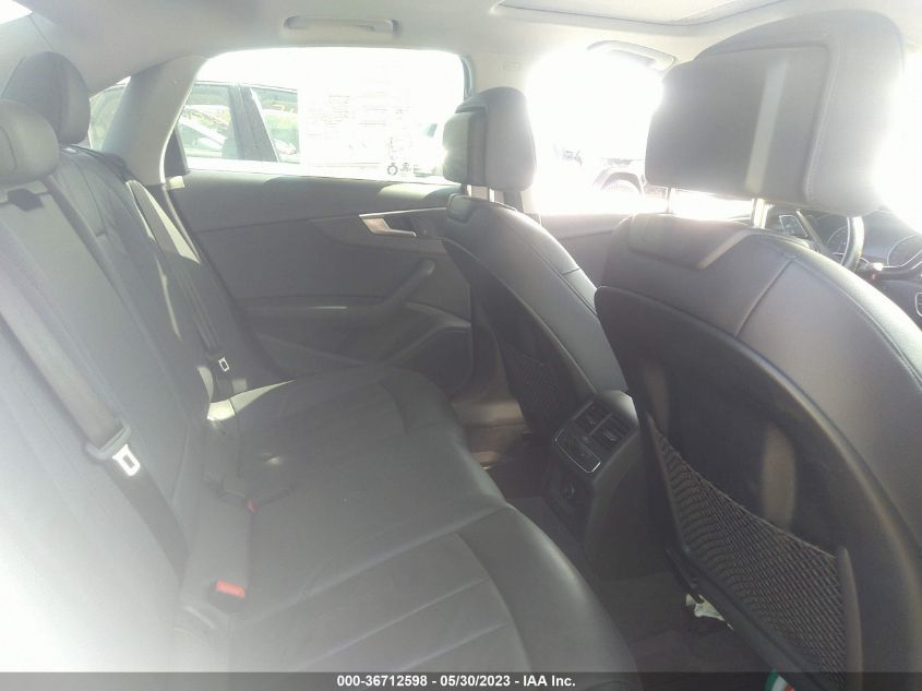 2017 AUDI A4 PREMIUM - WAUANAF45HN040625