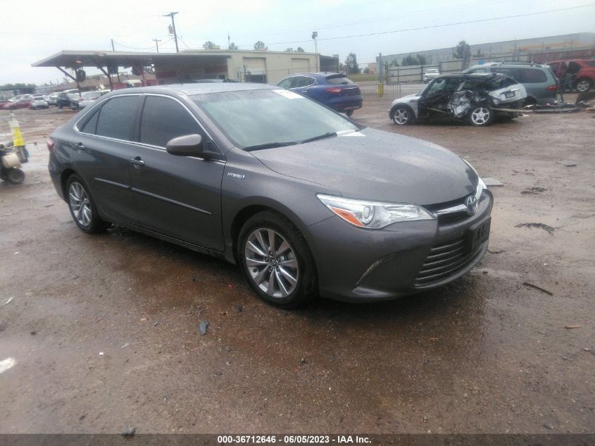 2016 TOYOTA CAMRY HYBRID XLE - 4T1BD1FK5GU196561