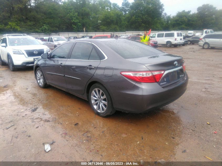 2016 TOYOTA CAMRY HYBRID XLE - 4T1BD1FK5GU196561