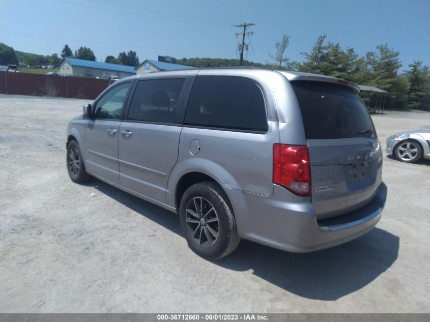2017 DODGE GRAND CARAVAN GT - 2C4RDGEG8HR766117