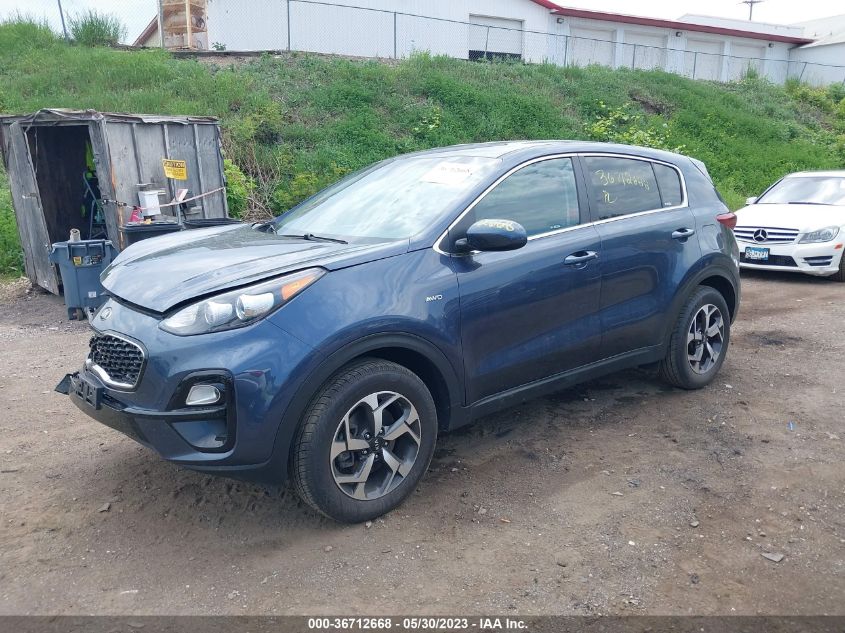 2020 KIA SPORTAGE LX - KNDPMCAC0L7734324