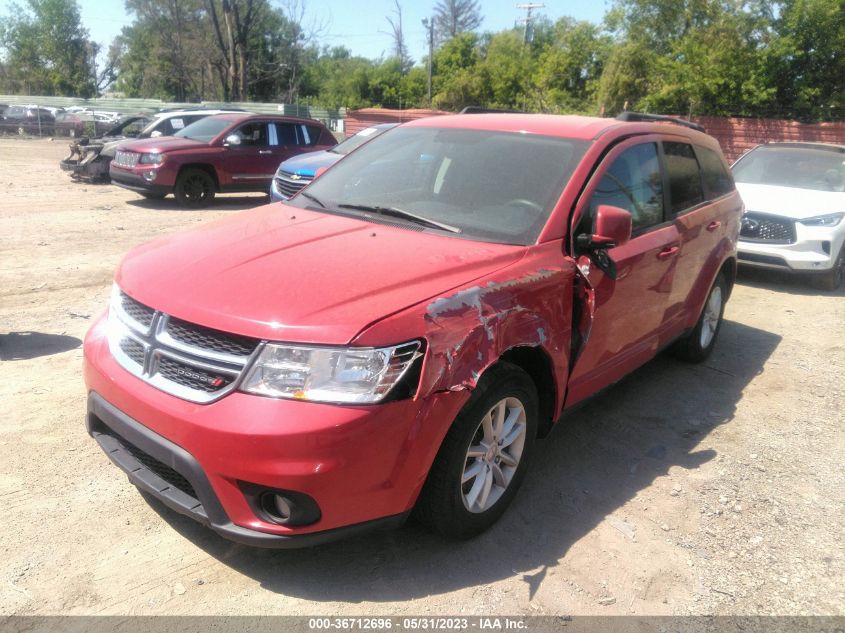 2017 DODGE JOURNEY SXT - 3C4PDDBG7HT591849