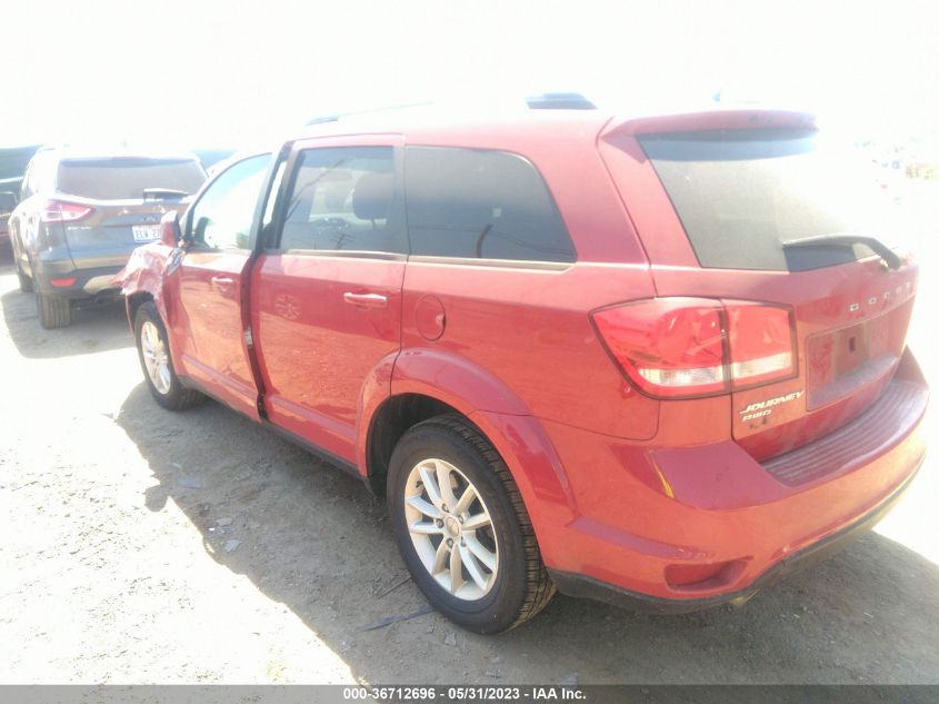 2017 DODGE JOURNEY SXT - 3C4PDDBG7HT591849