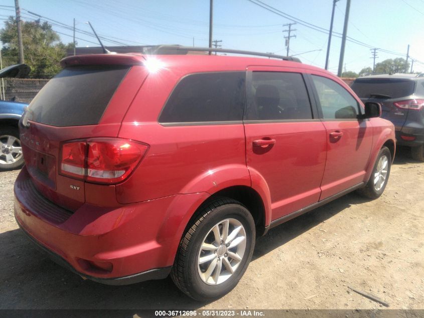 2017 DODGE JOURNEY SXT - 3C4PDDBG7HT591849