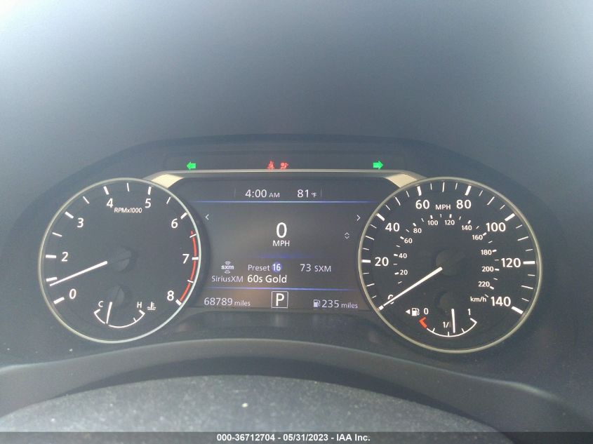 2021 NISSAN ALTIMA 2.5 SV - 1N4BL4DV8MN394794