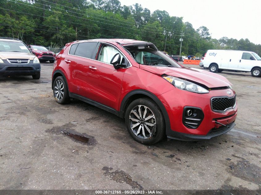 2018 KIA SPORTAGE EX - KNDPN3AC7J7424911