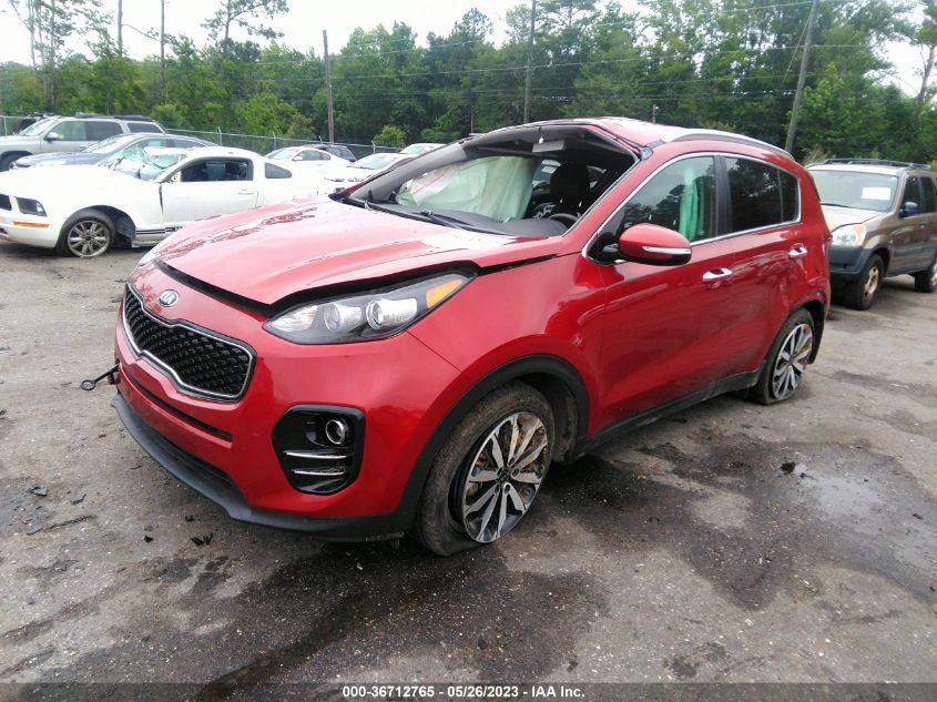 2018 KIA SPORTAGE EX - KNDPN3AC7J7424911