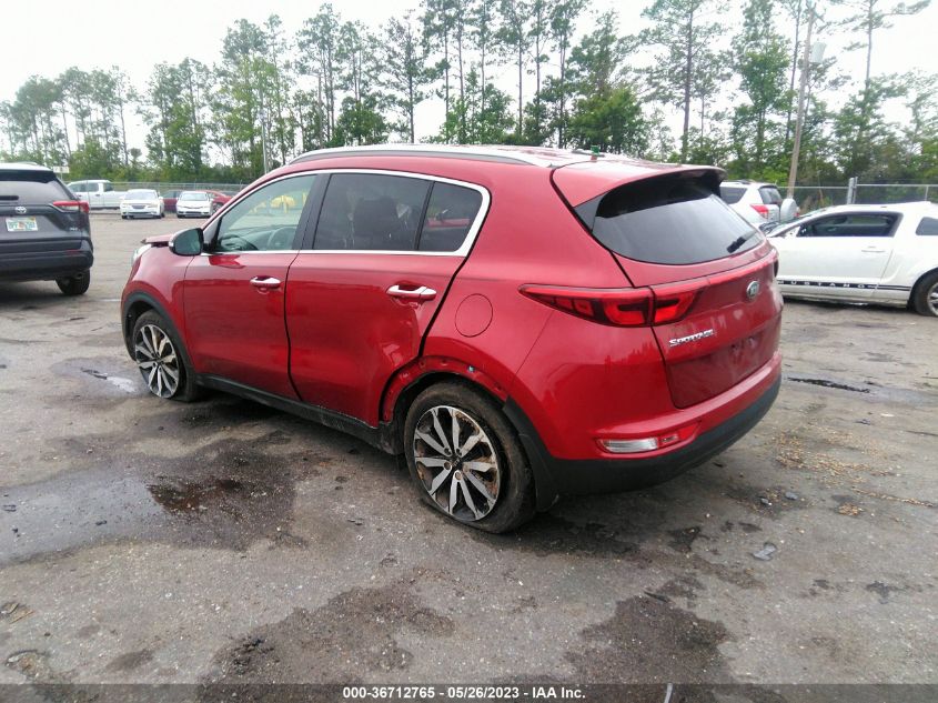 2018 KIA SPORTAGE EX - KNDPN3AC7J7424911
