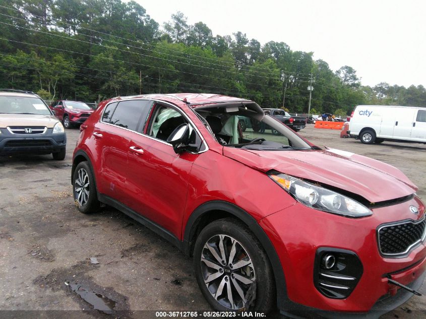 2018 KIA SPORTAGE EX - KNDPN3AC7J7424911