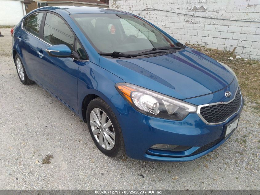 2014 KIA FORTE EX - KNAFX4A86E5124105