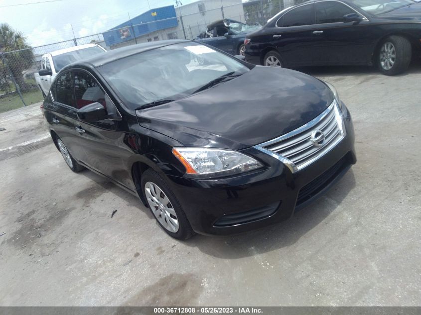 2014 NISSAN SENTRA S/FE+ S/SV/FE+ SV/SR/SL - 1N4AB7AP2EN854426