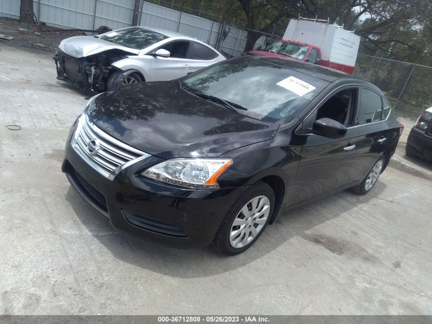 2014 NISSAN SENTRA S/FE+ S/SV/FE+ SV/SR/SL - 1N4AB7AP2EN854426