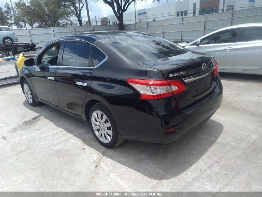 2014 NISSAN SENTRA S/FE+ S/SV/FE+ SV/SR/SL - 1N4AB7AP2EN854426