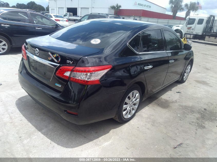 2014 NISSAN SENTRA S/FE+ S/SV/FE+ SV/SR/SL - 1N4AB7AP2EN854426