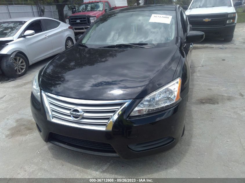 2014 NISSAN SENTRA S/FE+ S/SV/FE+ SV/SR/SL - 1N4AB7AP2EN854426