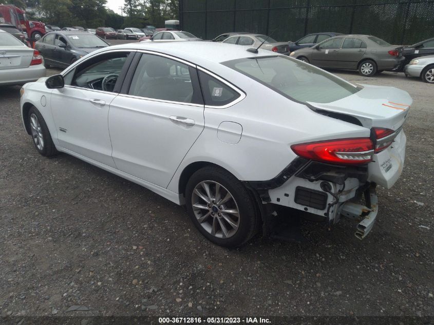 2017 FORD FUSION ENERGI SE - 3FA6P0PU9HR352901