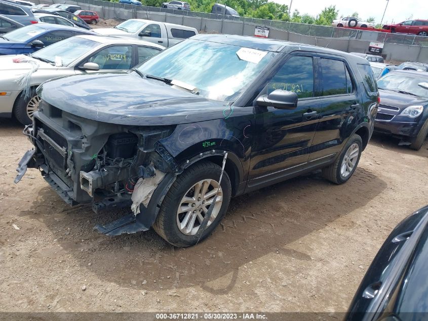 2015 FORD UTILITY POLICE 1FM5K8AR4FGC67097