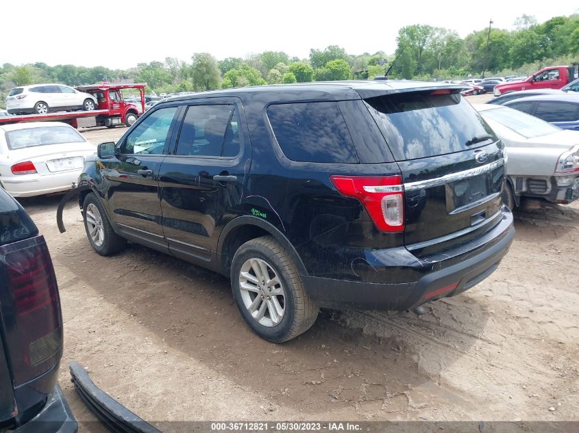 2015 FORD UTILITY POLICE 1FM5K8AR4FGC67097