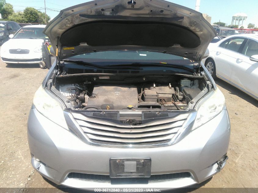 2013 TOYOTA SIENNA XLE AAS/XLE/LTD - 5TDYK3DC6DS355700
