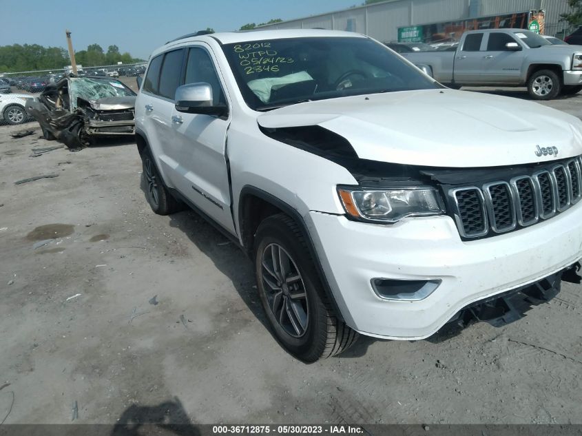 2018 JEEP GRAND CHEROKEE LIMITED - 1C4RJFBG3JC422846