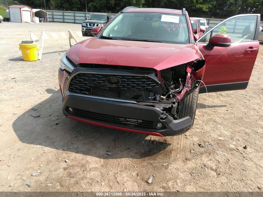 VIN 7MUDAAAG2NV034418 2022 TOYOTA COROLLA CROSS XLE