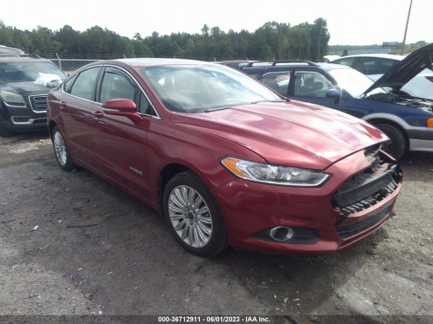 2013 FORD FUSION SE HYBRID - 3FA6P0LU2DR230476