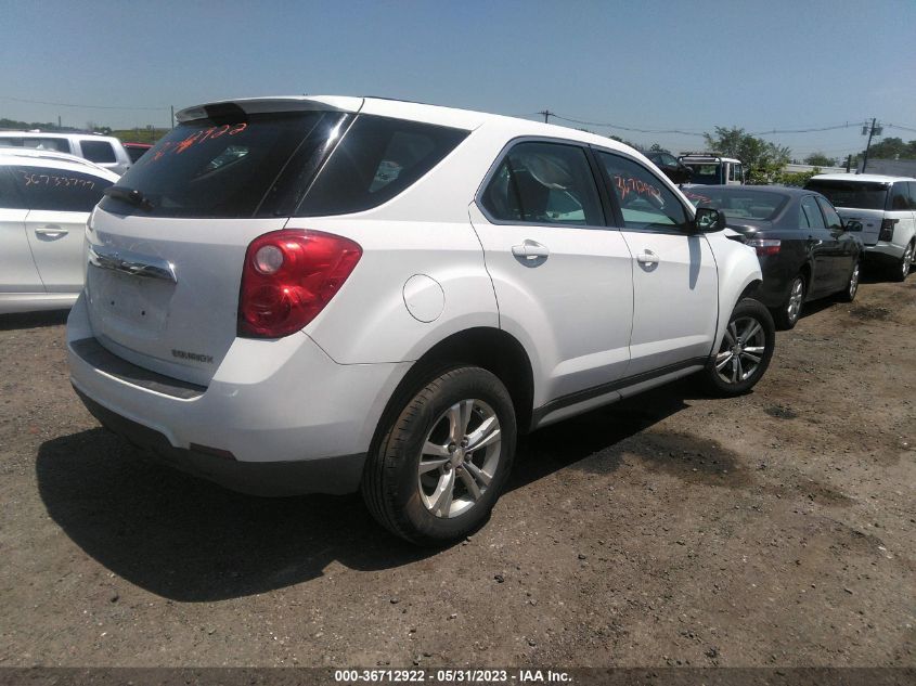 2013 CHEVROLET EQUINOX LS - 2GNALBEKXD6320819