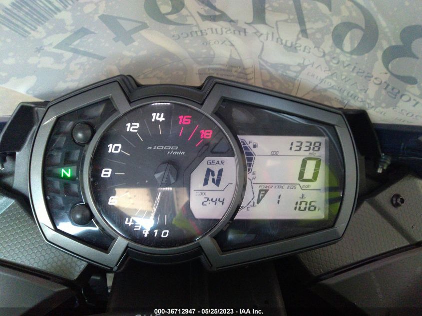 2023 KAWASAKI ZX636 K JKBZXJH11PA018183