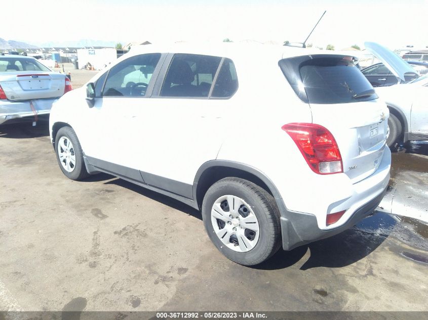 2018 CHEVROLET TRAX LS - 3GNCJKSB0JL259992