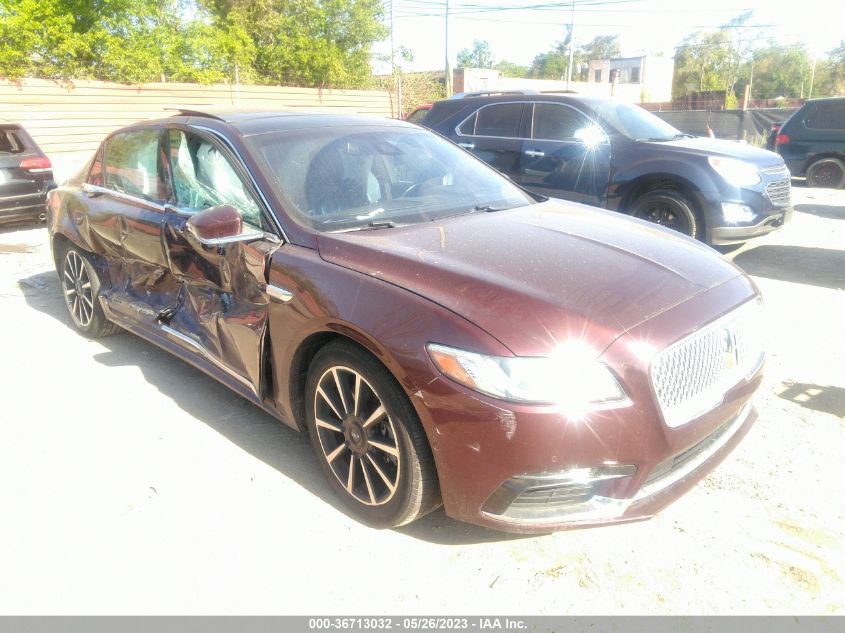 2017 LINCOLN CONTINENTAL RESERVE - 1LN6L9NC6H5637557