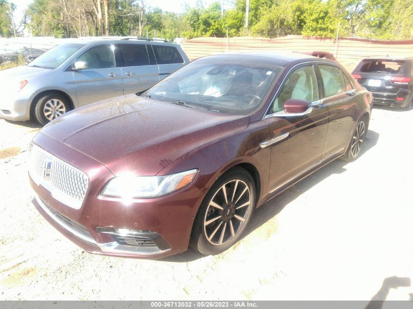 2017 LINCOLN CONTINENTAL RESERVE - 1LN6L9NC6H5637557
