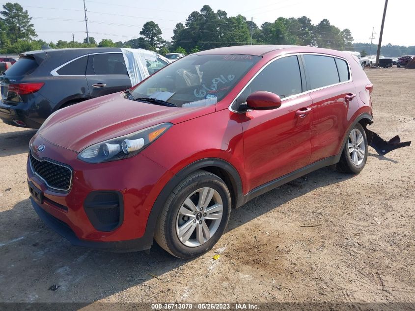 2018 KIA SPORTAGE LX - KNDPM3AC3J7343231