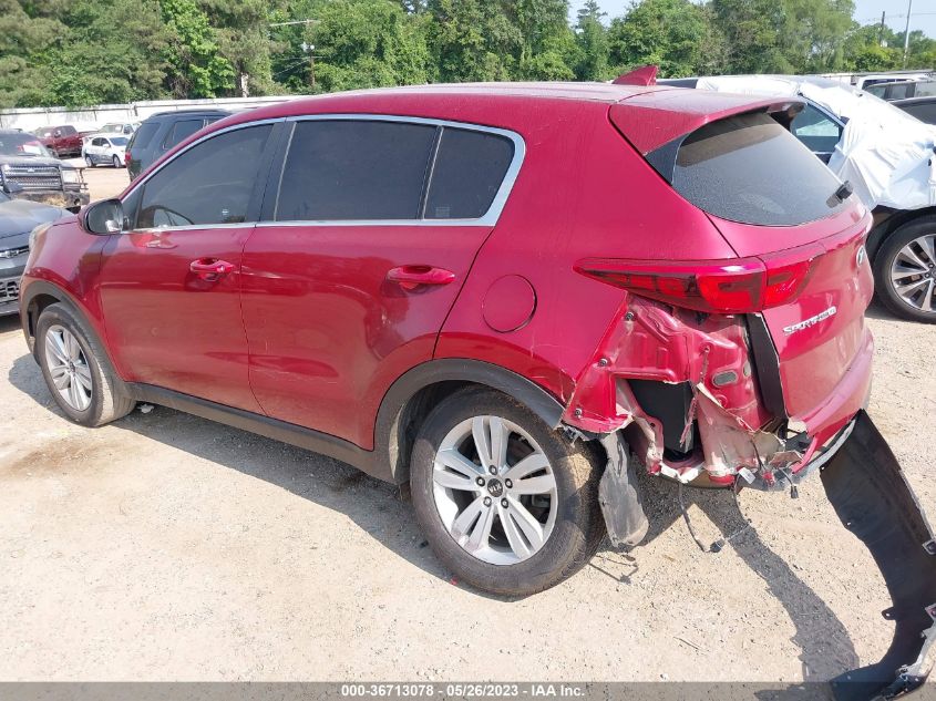 2018 KIA SPORTAGE LX - KNDPM3AC3J7343231
