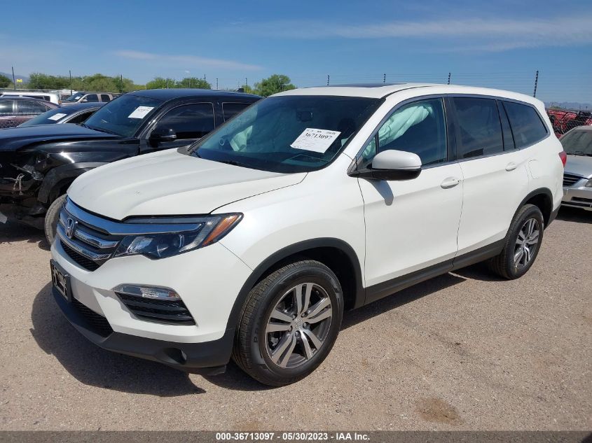 2017 HONDA PILOT EX-L - 5FNYF6H84HB080530