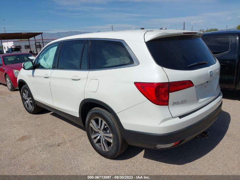 2017 HONDA PILOT EX-L - 5FNYF6H84HB080530