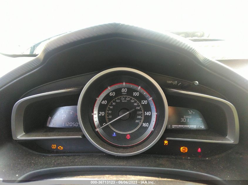 2016 MAZDA MAZDA3 I SPORT - 3MZBM1T72GM326124